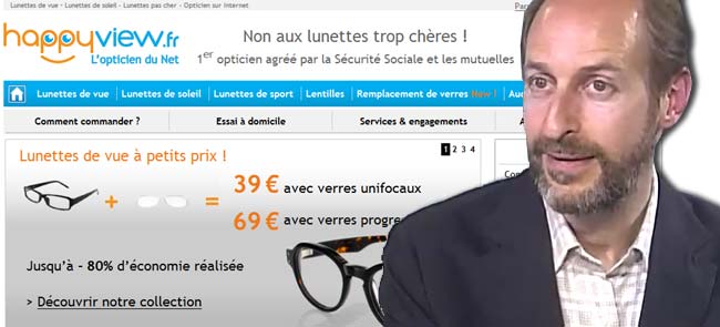 Happyview.fr : le leader de la vente de lunettes sur Internet