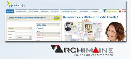 Archimaine : l'outil de numérisation de Notrefamille.com
