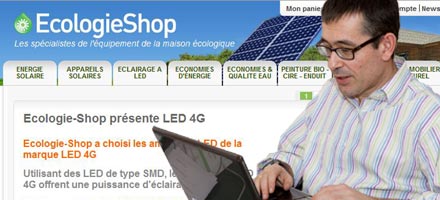 Ecologie-Shop.com, fournisseur de la maison écologique sur Internet
