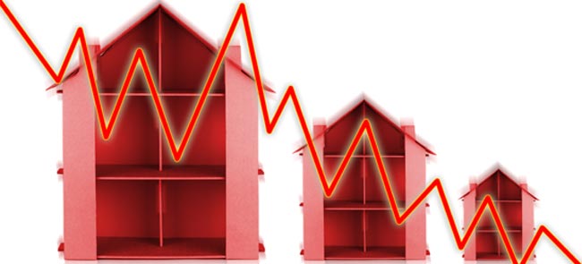 Prix immobiliers surévalués : plus dure sera la chute !