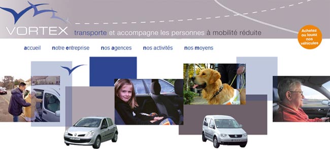 Vortex : le champion français du transport de personnes handicapées