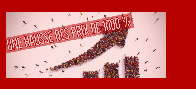 La Grosse Data : 1 000 % d'augmentation des prix ! Et c'est en France que ça se passe.
